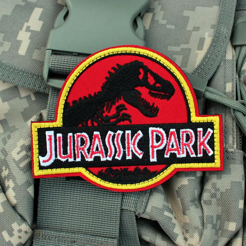 Jurassk Park Embroidery Patch