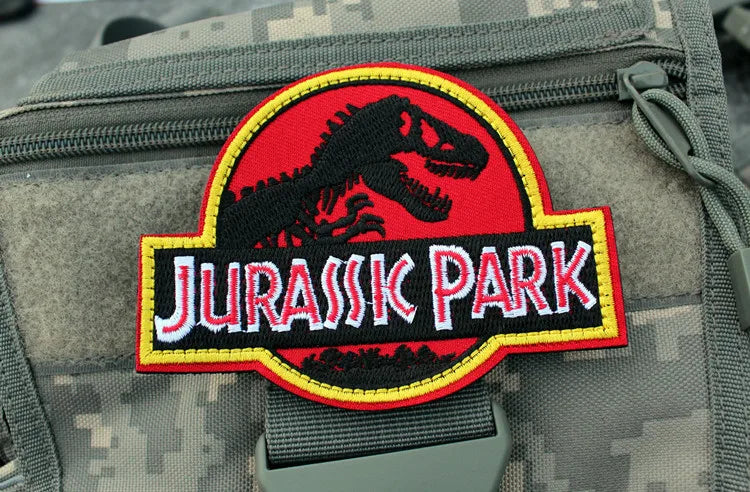 Jurassk Park Embroidery Patch