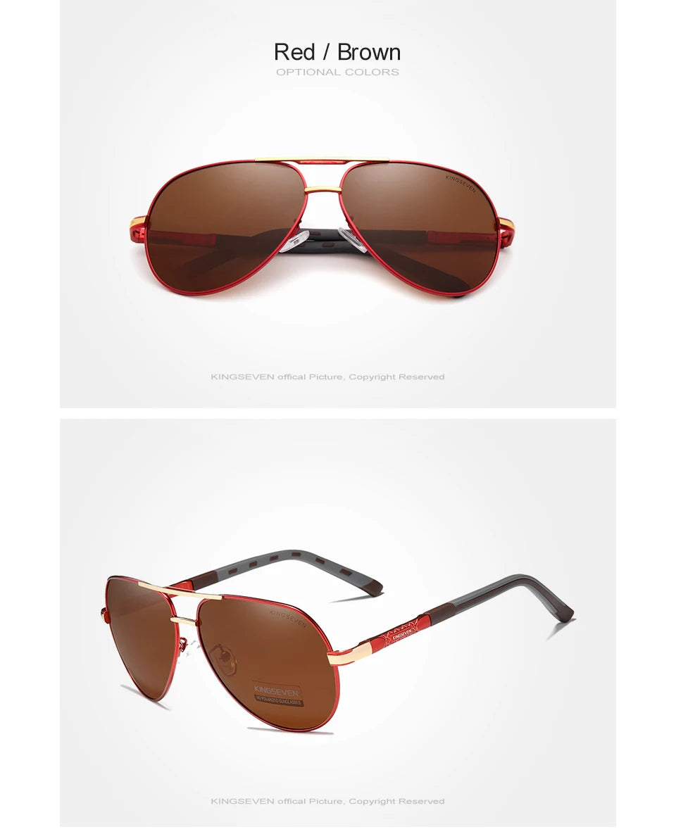 Men's Vintage Polarized Classic Sunglasses