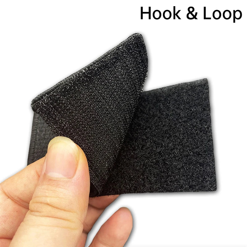 Reflective Embroidery Cloth Hook Loop Patch