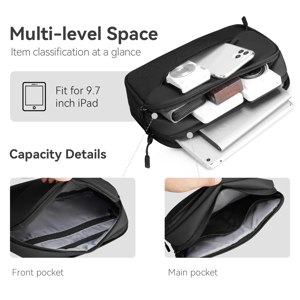 Mini Shoulder Bag for Men