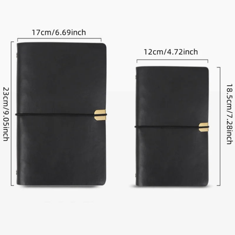 Pu Leather Travel Journal Notebook