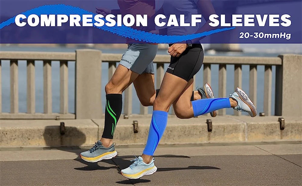 Calf compression sleeves