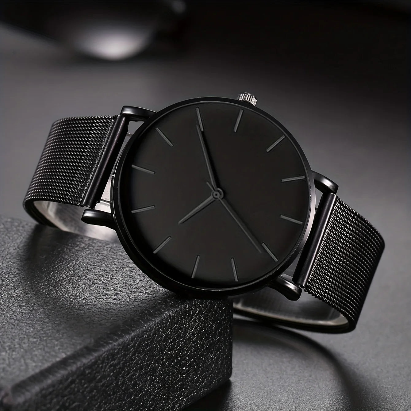 Men's Dial Quartz Watch & Bracelet