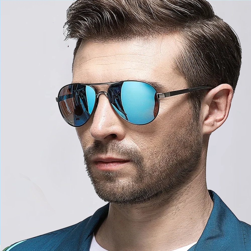 Men's Polarized Mirror Sunglasses